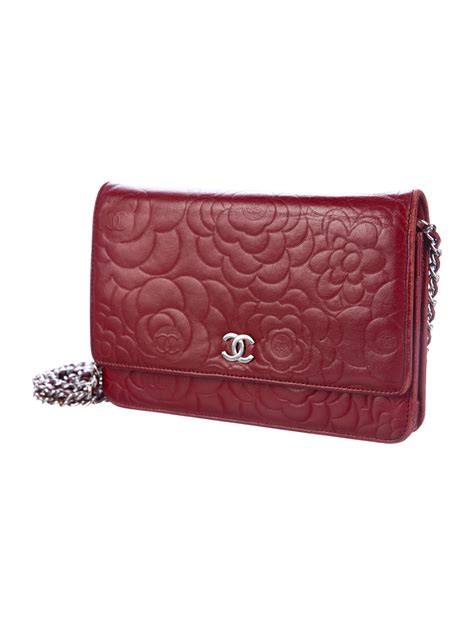 chanel camellia wallet zip|Chanel wallet on chain trendy.